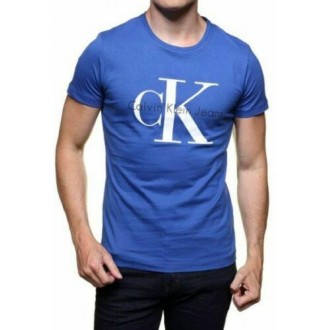 TEE  SHIRT CALVIN KLEIN BLEU