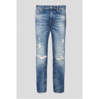 Jeans Hugo boss bleu a trous