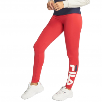 Legging femme fila rouge