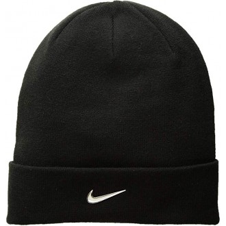 Bonnet nike logo metal noir