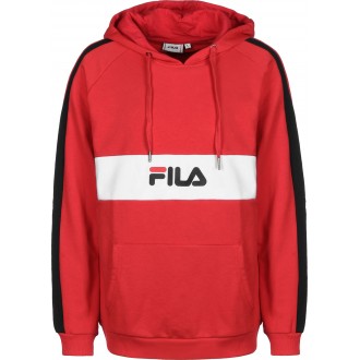 Sweat capuche fila rouge et...