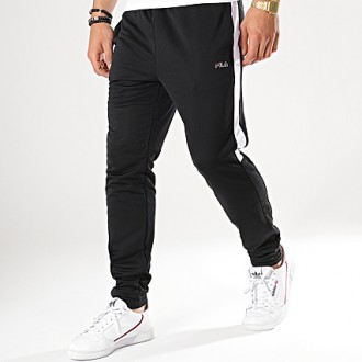 Pantalon fila noir et blanc