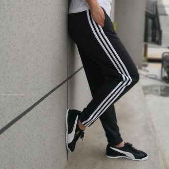 Adidas - Pantalon sport Xlarge Garçon noir et blanc