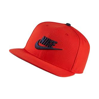 Casquette nike orange noir