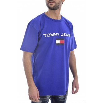 TEE SHIRT TOMMY JEAN BLEU