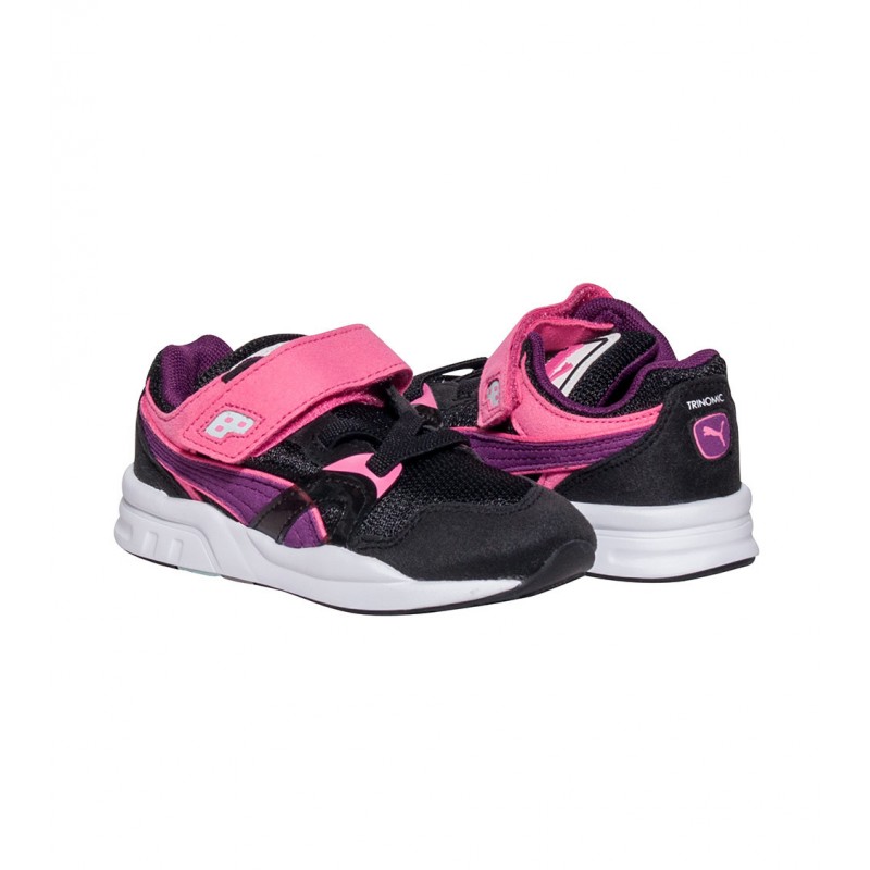 Baskets Noir Femme Puma Rose Plus