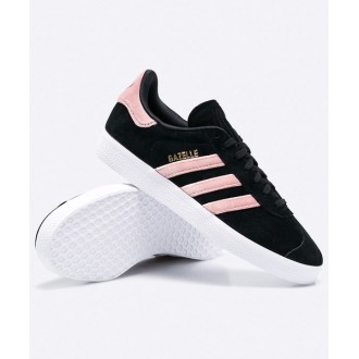 basket adidas noir et rose
