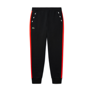 PANTALON LACOSTE NOIR ROUGE