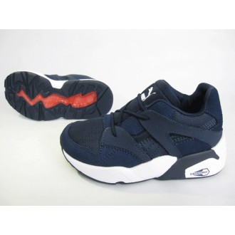 Baskets Puma bleu a elastique