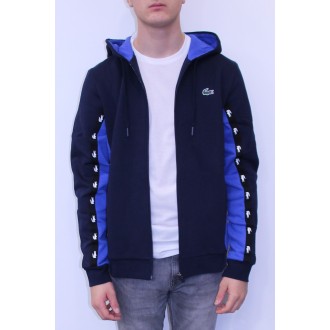 GILET LACOSTE BLEU