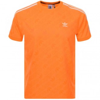 TEE SHIRT ADIDAS ORANGE FLUO