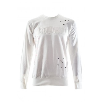 Pull DSquared blanc