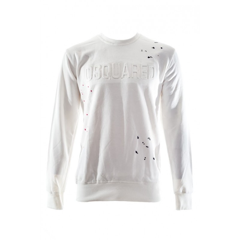 pull dsquared noir et blanc