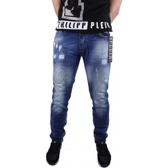 JEANS PHILLIP PLEIN BEAST BLUE