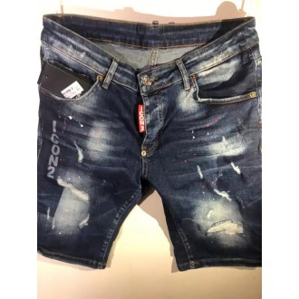 SHORT JEANS DSQUARED  BLEU