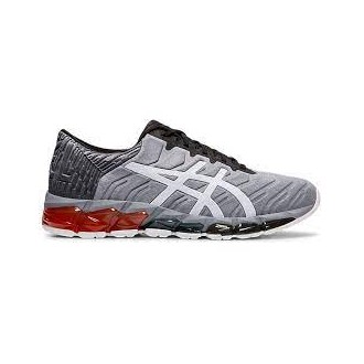 Asics grise 2025 et rouge