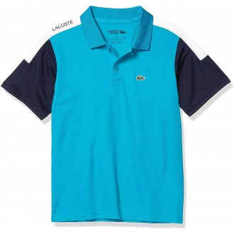 POLO LACOSTE GARCON BLEU...