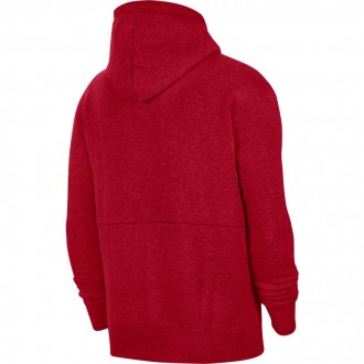 SWEAT A CAPUCHE  JORDAN ROUGE