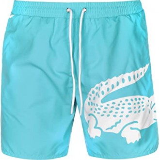 SHORT DE BAIN LACOSTE BLEU