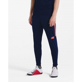 NIKE BAS DE SURVETEMENT DRY BLEU ORANGE