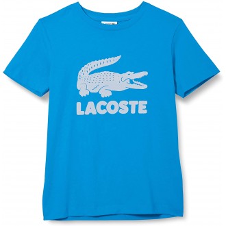 T-SHIRT LACOSTE BLEU