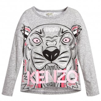 Pull  Kenzo gris et rose