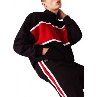 Survetement lacoste hotsell rouge homme