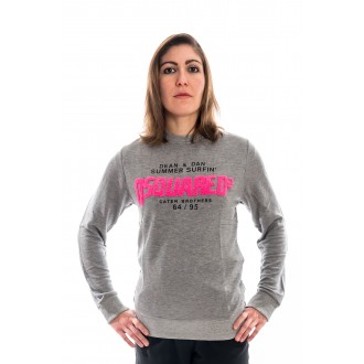 Pull Dsquared gris et rose