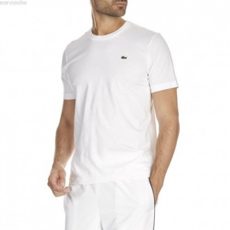 T-shirt Lacoste blanc live