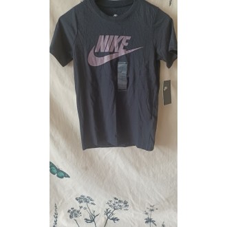 NIKE T-SHIRT NOIR GARCON