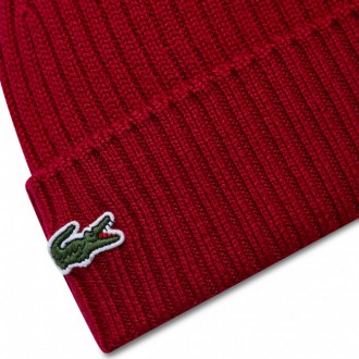 LACOSTE BONNET CÔTELÉ EN...