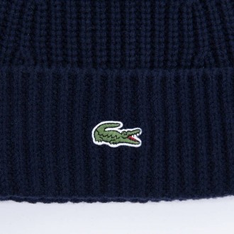 LACOSTE BONNET CÔTELÉ EN...