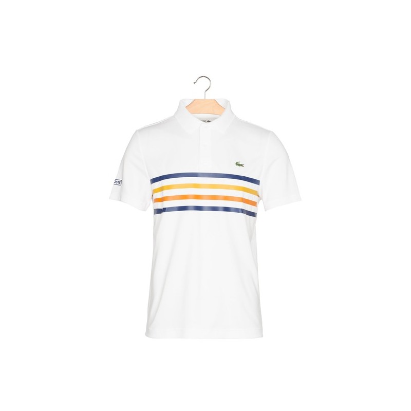 orange lacoste t shirt