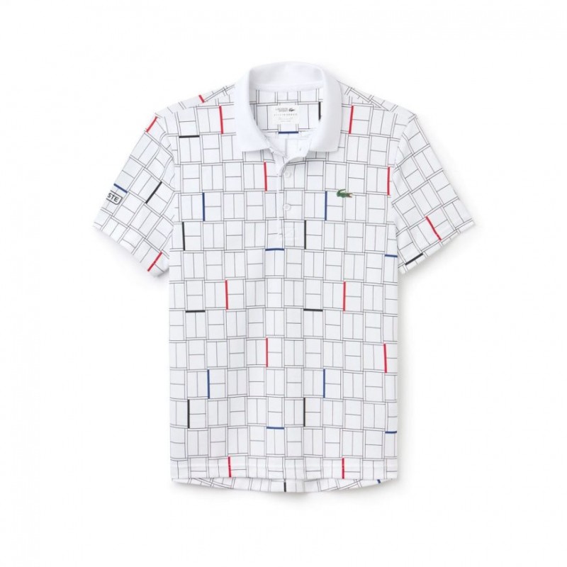 polo lacoste white