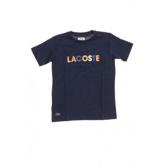 orange lacoste t shirt