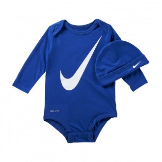 Body Nike bleu et blanc