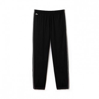 Jogging lacoste noir bande blanche hot sale