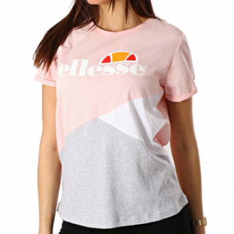 T-shirt Ellesse rose gris blanc