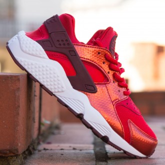 Nike huarache discount nm femme rouge