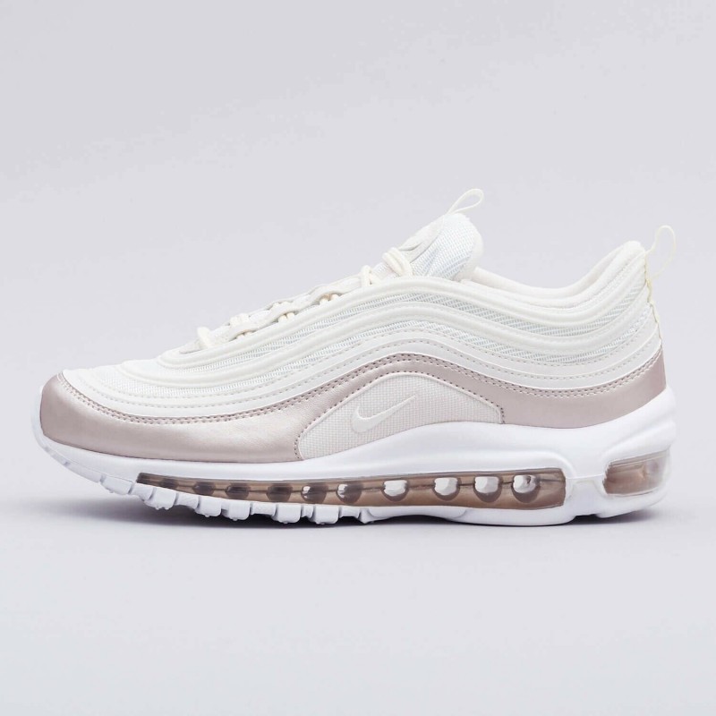 a nombre de Paso pedir Baskets Nike air max 97 blanche et rose gold