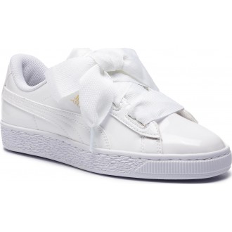 puma heart patent blanche